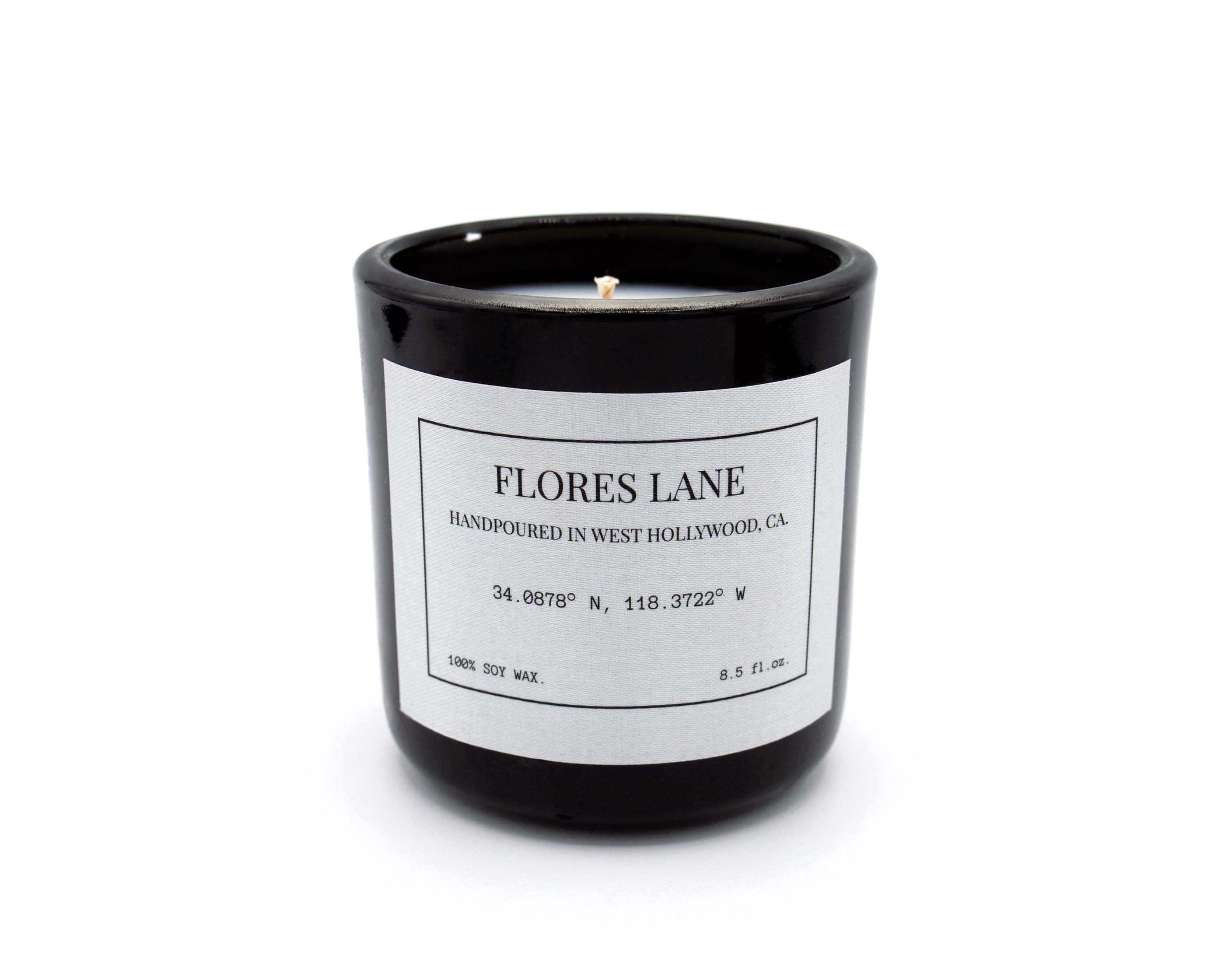 Yeung Yogini x Flores Lane pause Candle- Black